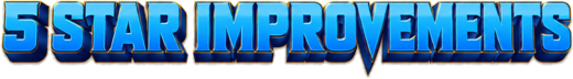 5 Star Improvements wordmark