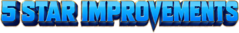 5 Star Improvements wordmark